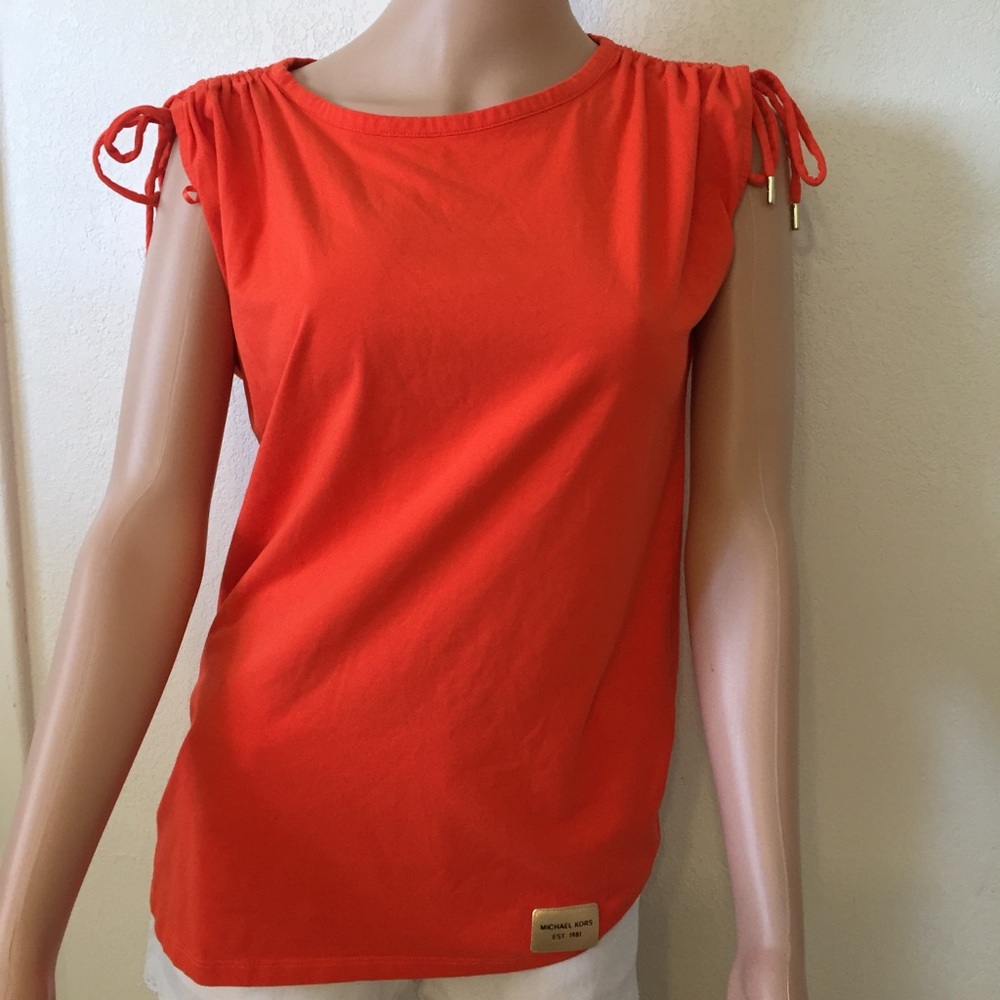 Michael Kors Orange blouse A-27